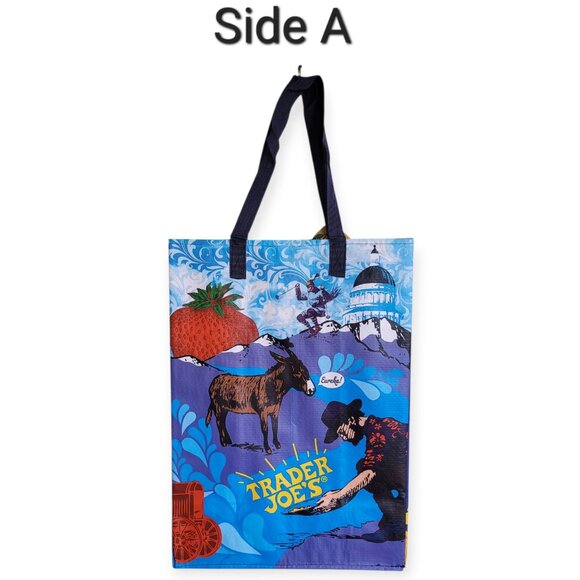 Trader Joe's San Francisco **Reusable Tote Bag** 6-Gallon NWT - Picture 2 of 8